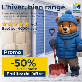 Montreal Mini Storage - La Prairie Promotion