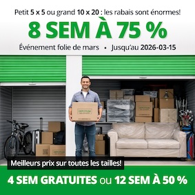 Depotium Mini Entrepot - Candiac Promotion