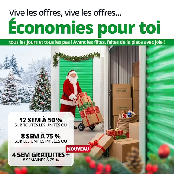 Depotium Mini Entrepot - Candiac Promotion