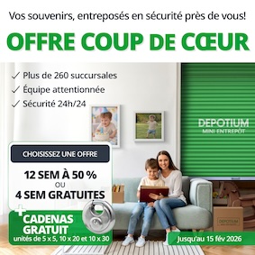 Depotium Mini Entrepot - Candiac Promotion
