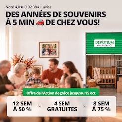 Depotium Mini Entrepot - Candiac Promotion